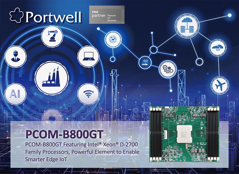 PCOM-B800GT: A COM-HPC Server Type Size E Module With Intel® Xeon D ...